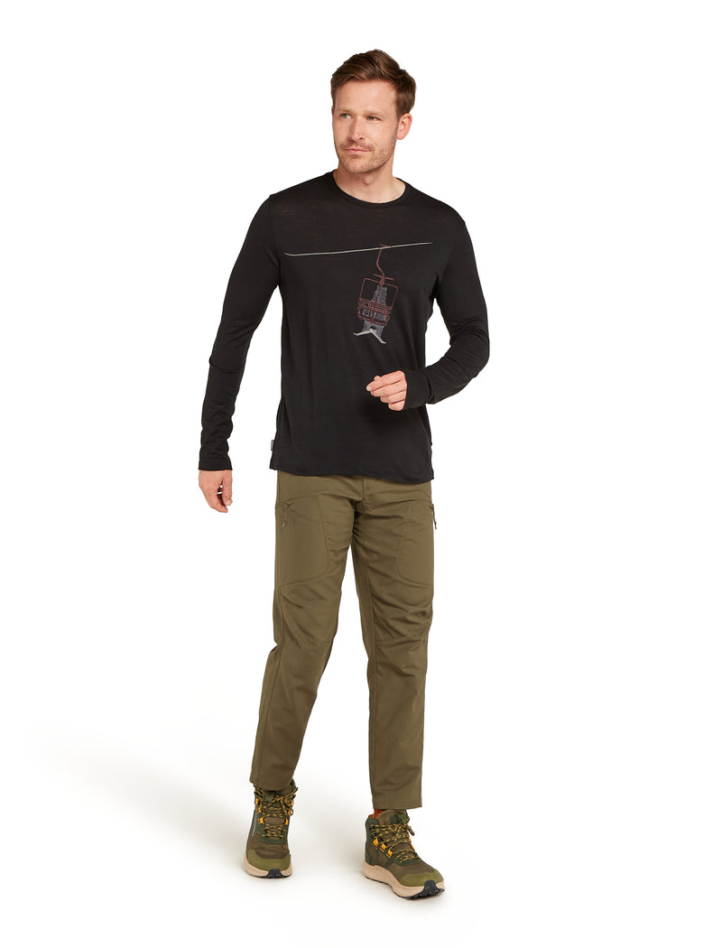 Merino 150 Tech Lite Long Sleeve T-Shirt - Bear Black