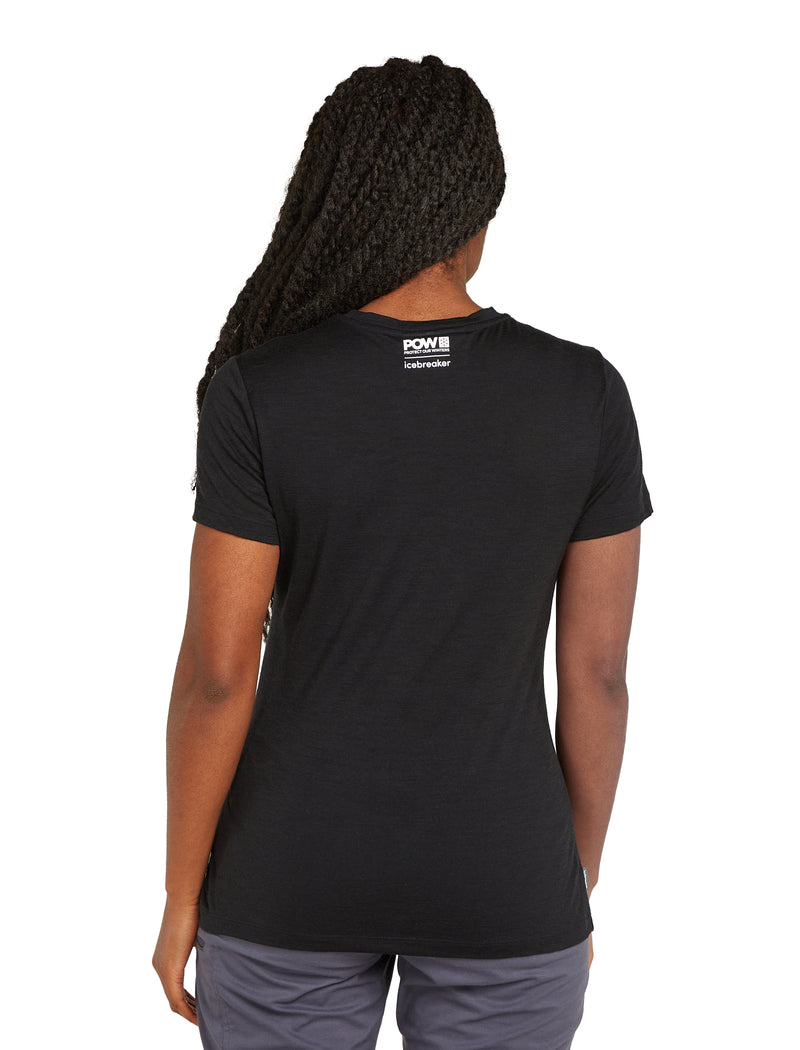 Merino 150 Tech Lite Short Sleeve T-Shirt - Pow Black