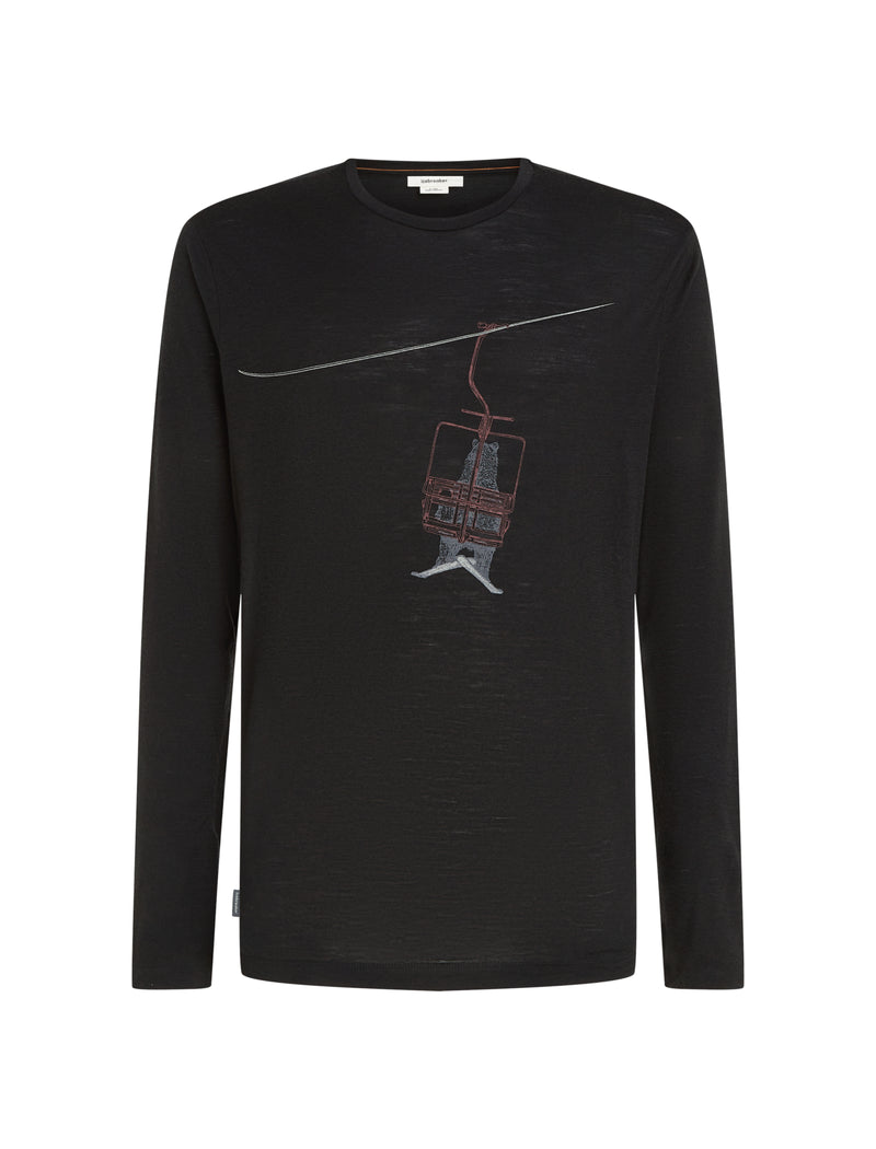 Merino 150 Tech Lite Long Sleeve T-Shirt - Bear Black