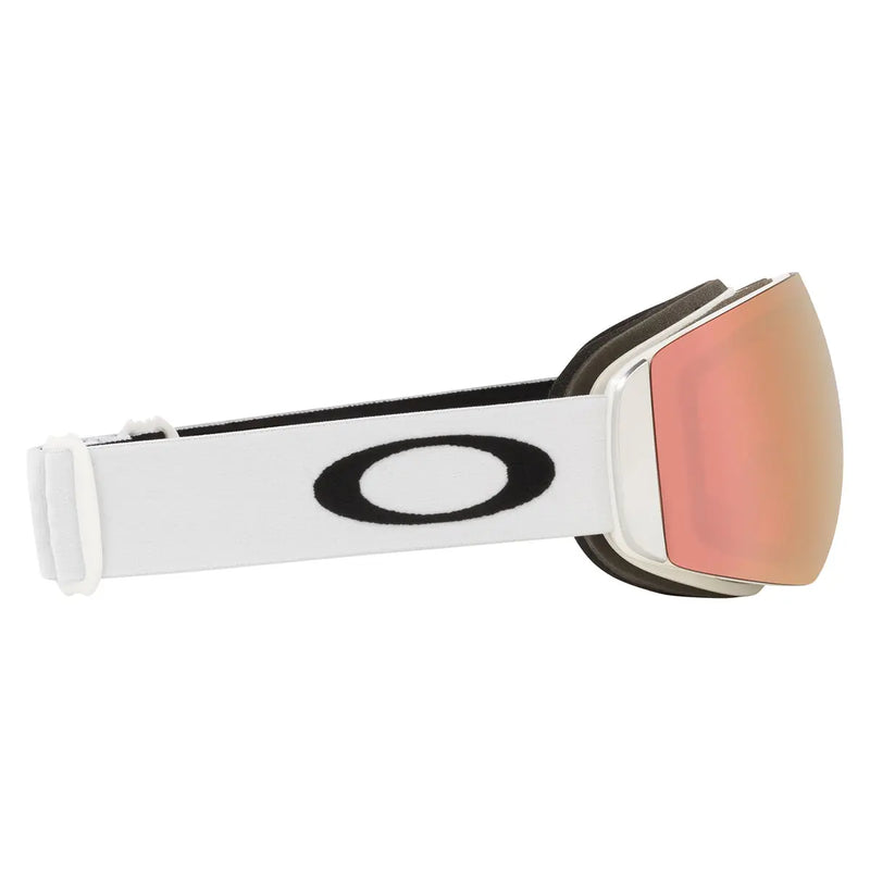 Oakley Flight Deck™ M Snow Goggles - Matt White - Prizm Rose Gold- Great Outdoors Ireland