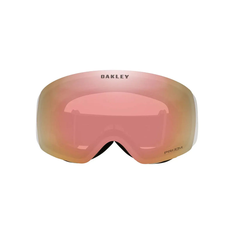 Oakley Flight Deck™ M Snow Goggles - Matt White - Prizm Rose Gold- Great Outdoors Ireland