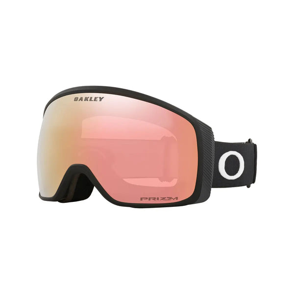 Oakley Flight Tracker M Snow Goggles - Matte Black - Prizm Rose Gold- Great Outdoors Ireland