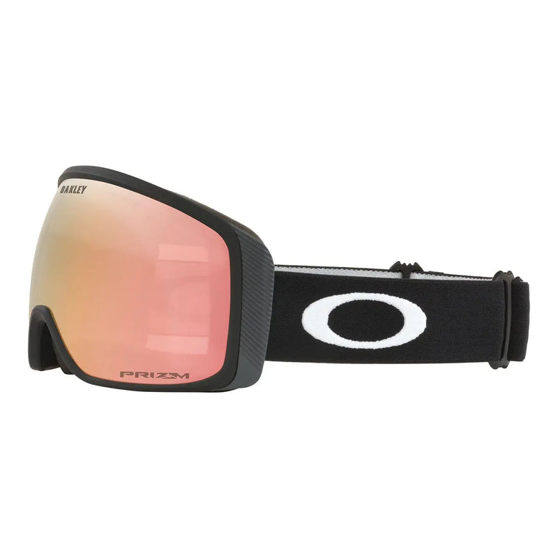 Oakley Flight Tracker M Snow Goggles - Matte Black - Prizm Rose Gold- Great Outdoors Ireland