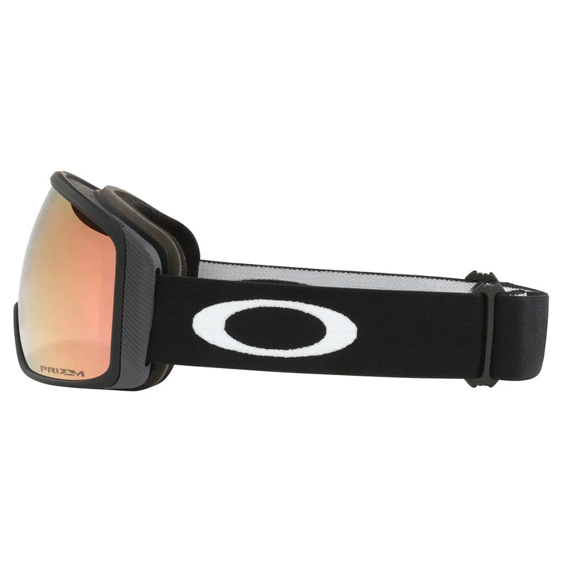 Oakley Flight Tracker M Snow Goggles - Matte Black - Prizm Rose Gold- Great Outdoors Ireland