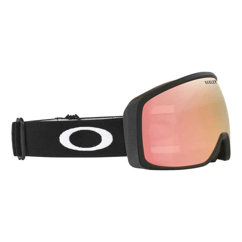 Oakley Flight Tracker M Snow Goggles - Matte Black - Prizm Rose Gold- Great Outdoors Ireland