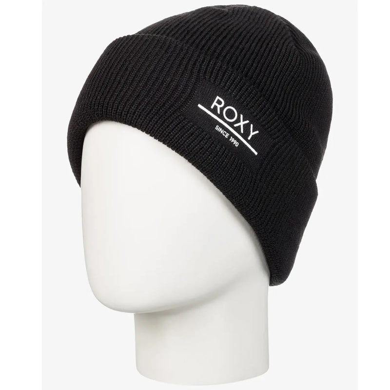 Folker - Rib Knit Beanie - Black