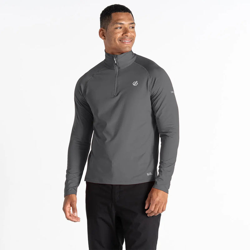 Dare 2b Fuse Up II Recycled Stretch Midlayer - Ebony- Great Outdoors Ireland