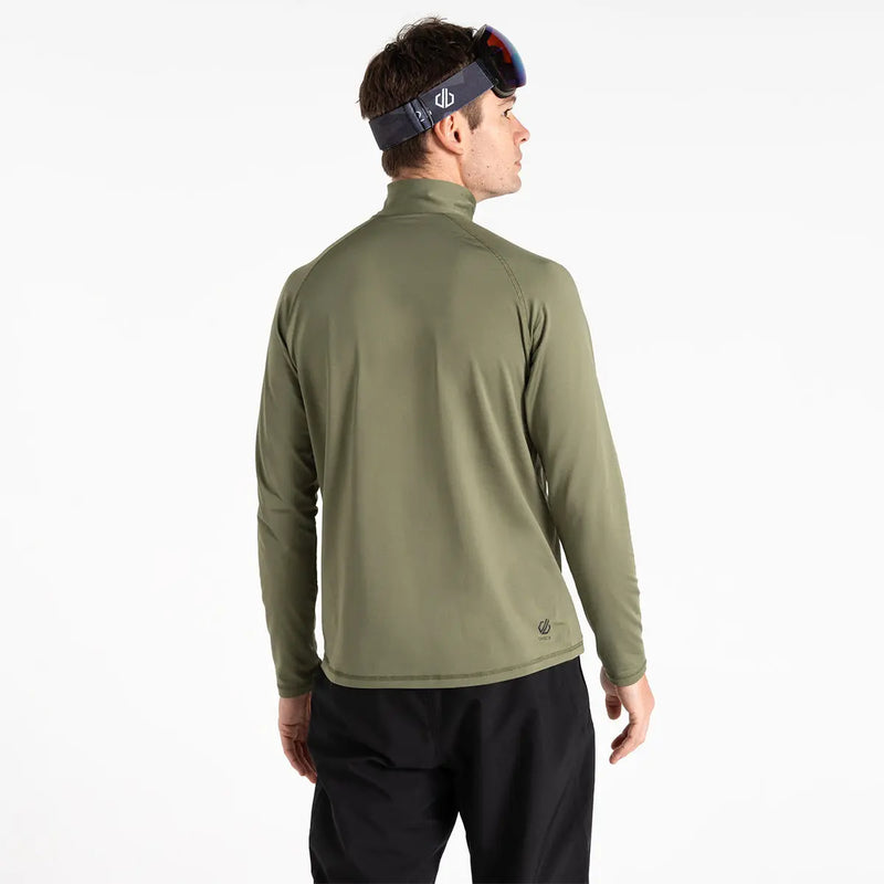 Dare 2b Fuse Up II Recycled Stretch Midlayer - Olivine Green- Great Outdoors Ireland