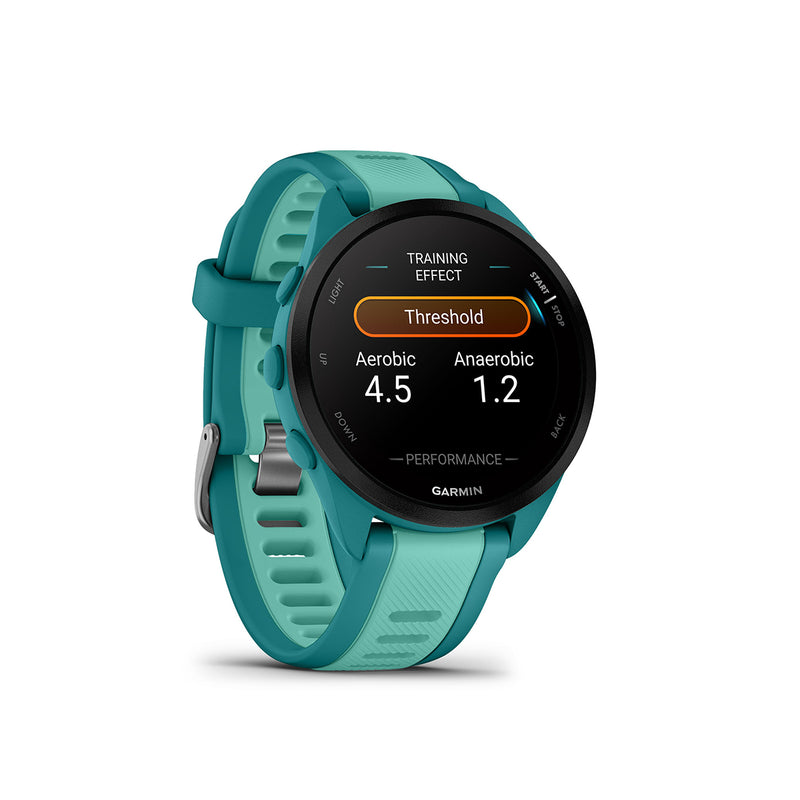 Garmin Forerunner 165 Music - Turquoise/Aqua- Great Outdoors Ireland