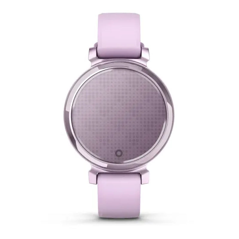 Garmin Lily® 2 - Metallic Lilac with Lilac Silicone Band- Great Outdoors Ireland