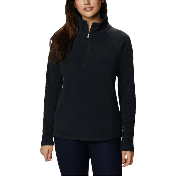 Columbia Women's Glacial™ IV Half Zip Fleece - Black Great Outdoors Ireland