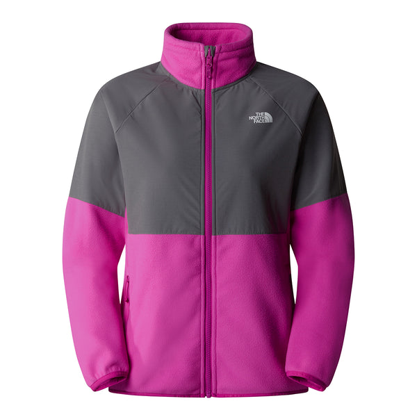 The North Face Glacier Heavyweight Full-Zip Fleece - Deep Mulberry- Great Outdoors Ireland