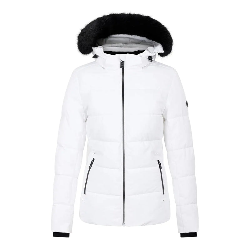 Dare 2B Women's Glamourize V Baffled Ski Jacket - White Great Outdoors Ireland