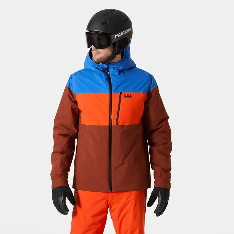 Helly Hansen Gravity Insulated Ski Jacket - Iron Oxide- Great Outdoors Ireland