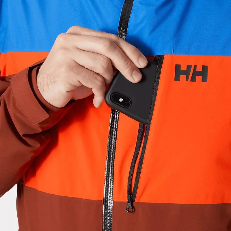 Helly Hansen Gravity Insulated Ski Jacket - Iron Oxide- Great Outdoors Ireland