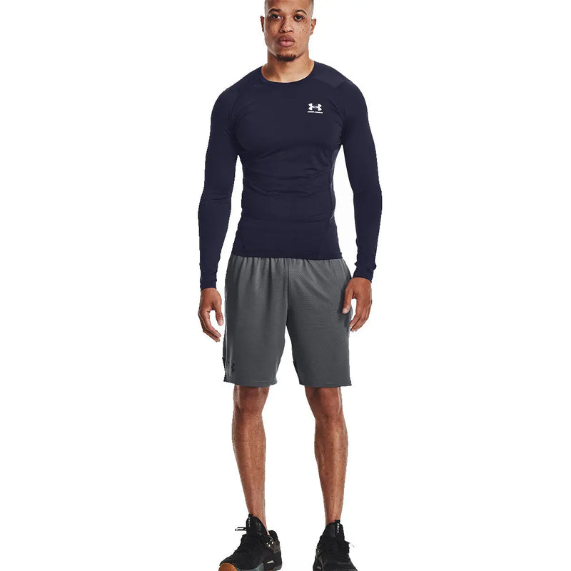 Under Armour HeatGear® Long Sleeve - Black- Great Outdoors Ireland