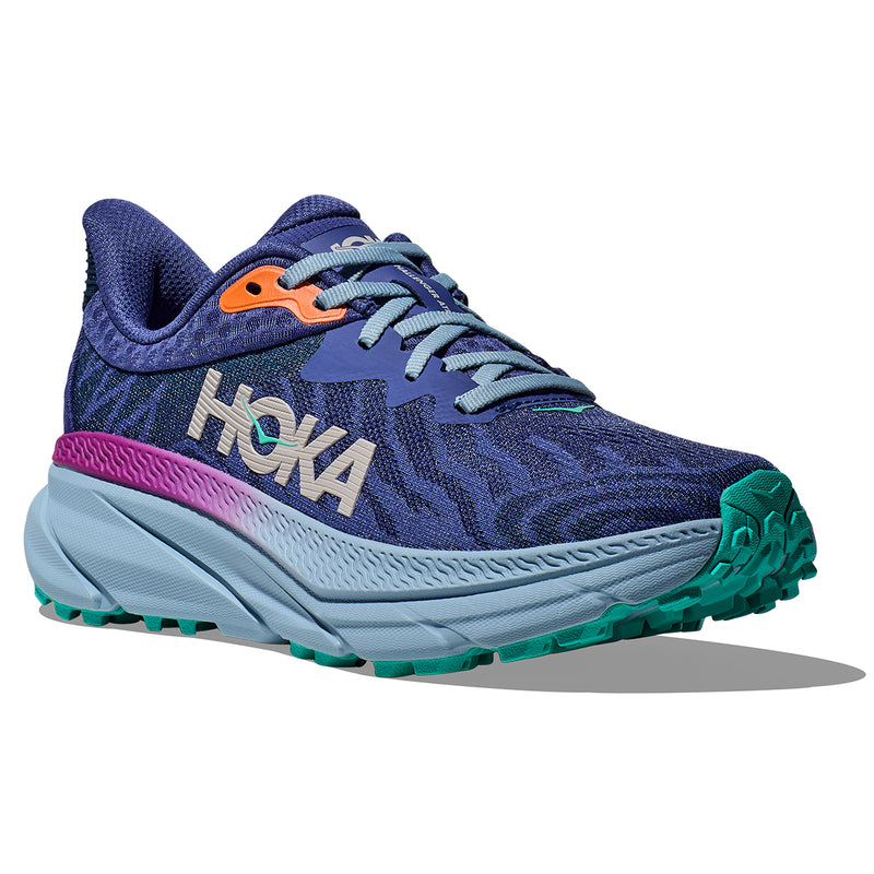 Conquer any terrain with the Women's Hoka Challenger ATR 7. Designed for trail versatility and superior comfort, this shoe is your ideal companion for all adventures.