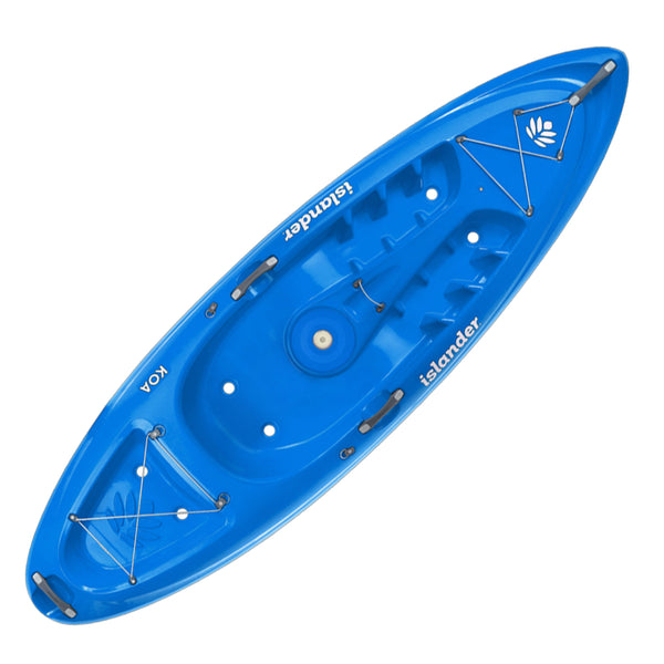 The Islander Kayaks Koa Beach Sit On Top in the Reef colour is a great little sit on top that is fun for everyone. Take a look at our full range online.