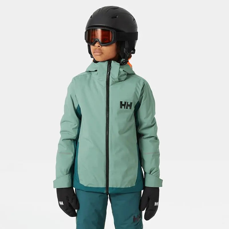 Helly Hansen Juniors’ Quest Ski Jacket - Cactus- Great Outdoors Ireland