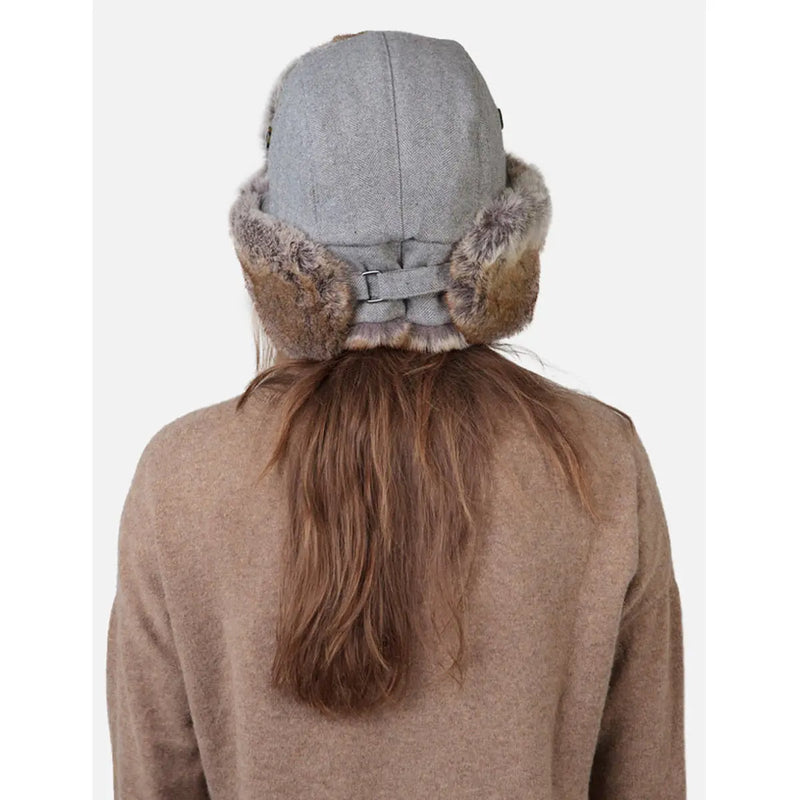 Barts Kamikaze Hat - Grey Herringbone- Great Outdoors Ireland