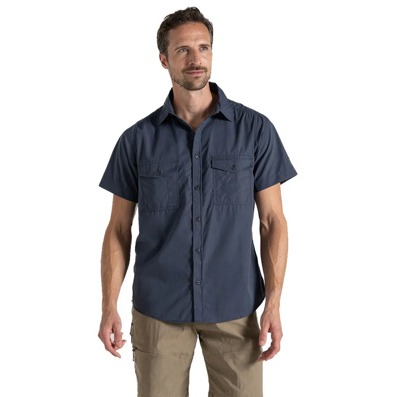 Kiwi Short Sleeve Shirt - Ombre Blue