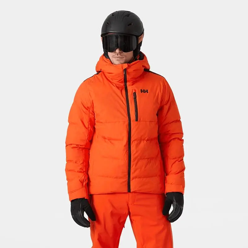 Helly Hansen Kvitfjell Race Puffy Ski Jacket - Cherry Tomato- Great Outdoors Ireland