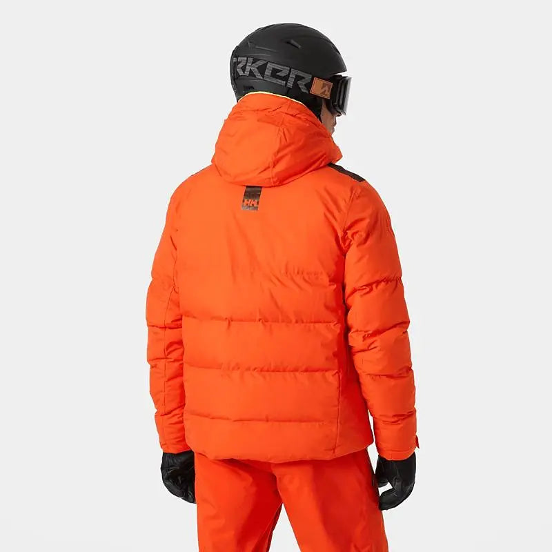 Helly Hansen Kvitfjell Race Puffy Ski Jacket - Cherry Tomato- Great Outdoors Ireland