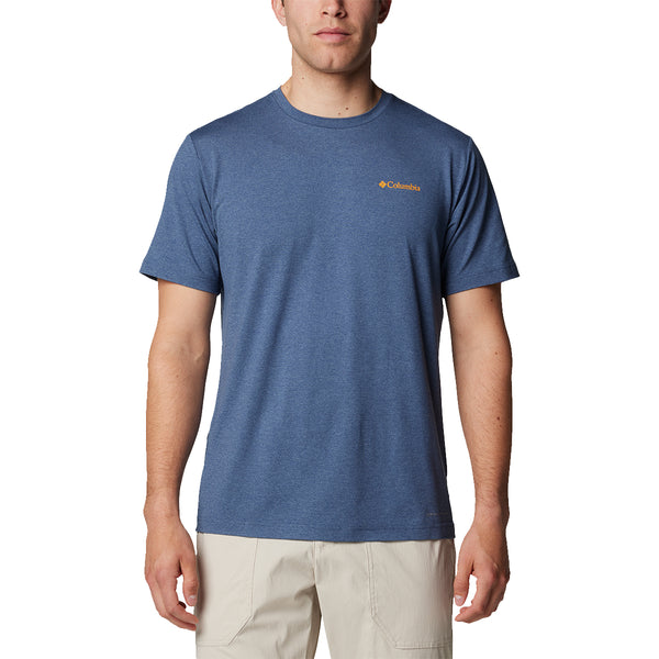 Columbia Men's Kwick Hike™ Back Tee - Dark Mountain Great Outdoors Ireland