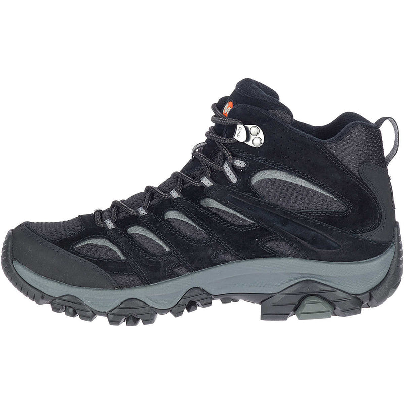 Merrell Moab 3 Mid GTX - Black Grey- Great Outdoors Ireland