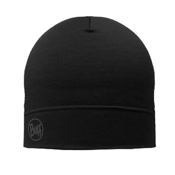 Buff Merino Lightweight Beanie - Black- Great Outdoors Ireland