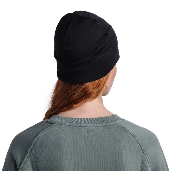 Buff Merino Lightweight Beanie - Black- Great Outdoors Ireland