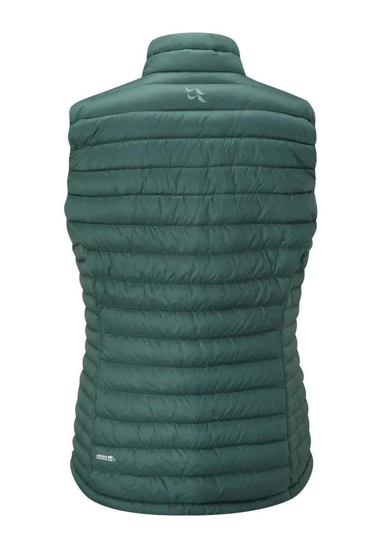 Rab Microlight Down Vest - Green Slate- Great Outdoors Ireland