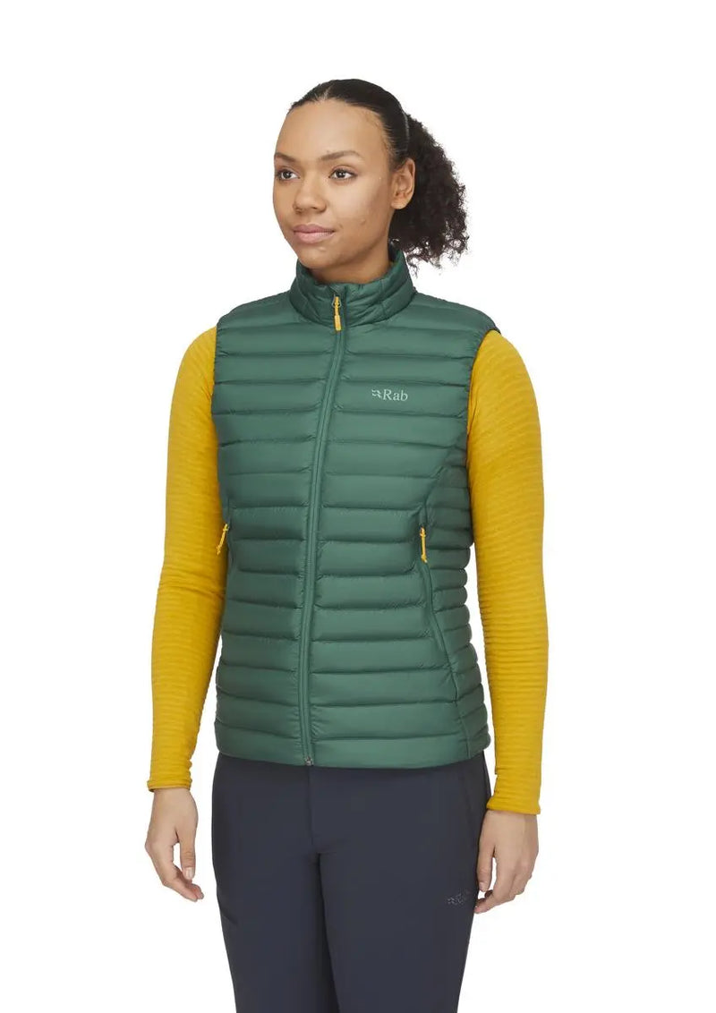 Rab Microlight Down Vest - Green Slate- Great Outdoors Ireland