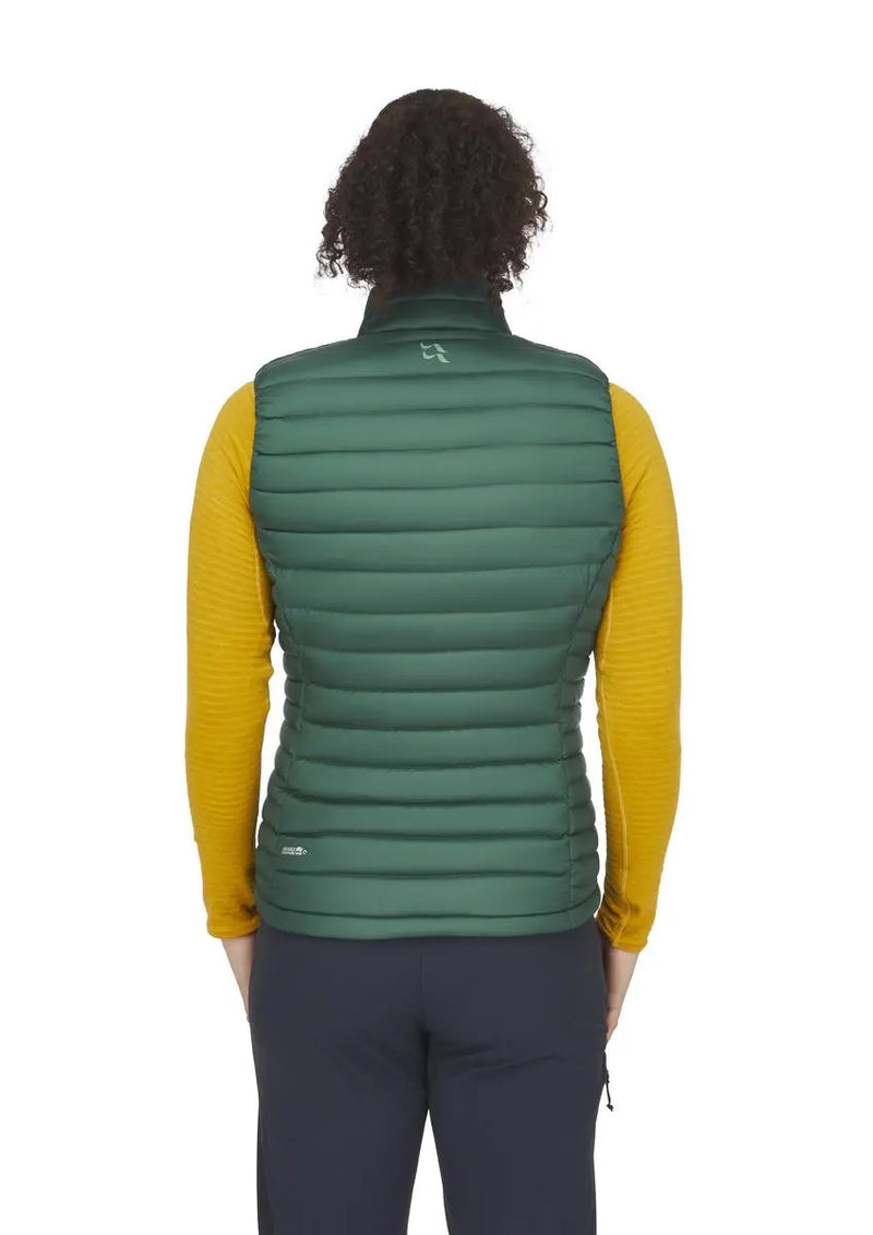 Rab Microlight Down Vest - Green Slate- Great Outdoors Ireland