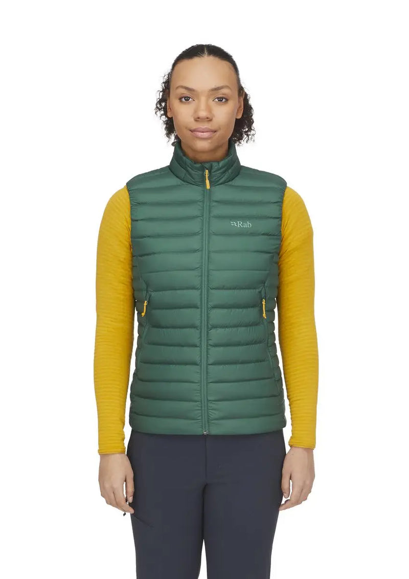 Rab Microlight Down Vest - Green Slate- Great Outdoors Ireland