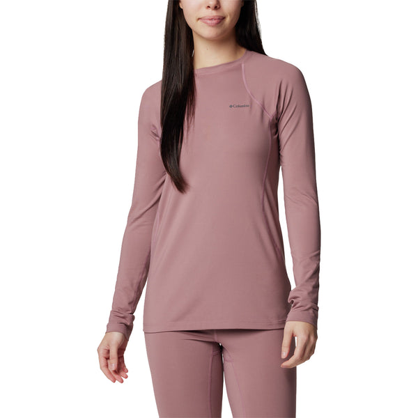 Columbia Women's Midweight Baselayer Crew - Fig Great Outdoors Ireland