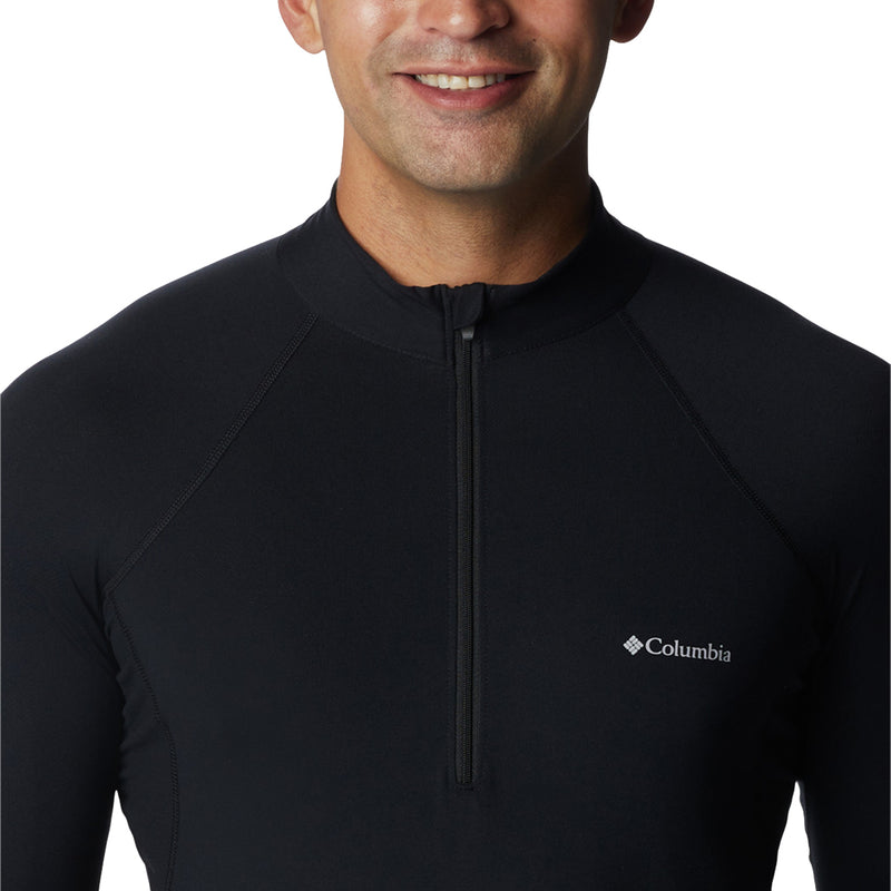 Midweight Half Zip Baselayer - Black