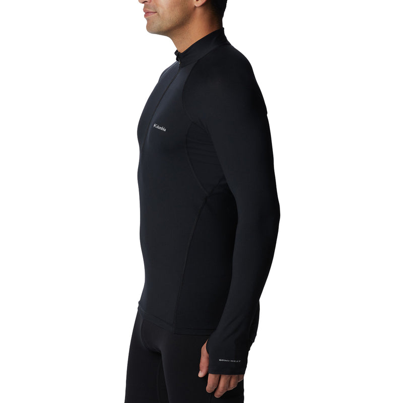 Midweight Half Zip Baselayer - Black