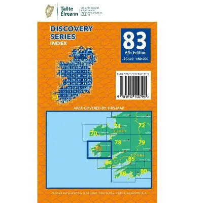 Ordnance Survey Ireland OSI Discovery Series Weatherproof Maps- Great Outdoors Ireland