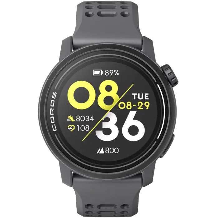 Coros PACE 3 GPS Sport Watch - Black Silicone Band- Great Outdoors Ireland