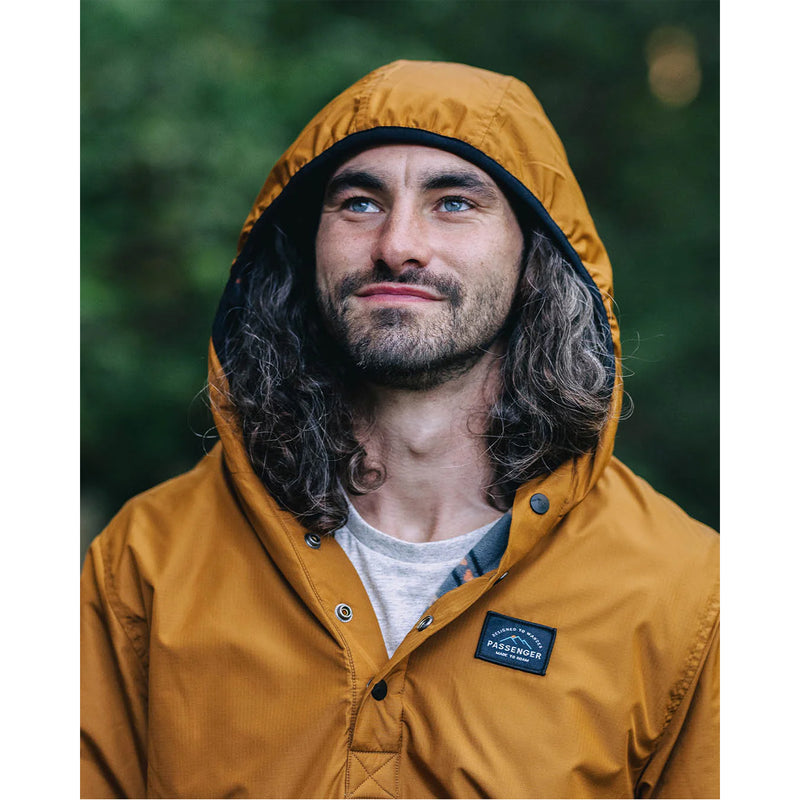 Journey Recycled Reversible Jacket - Golden Brown