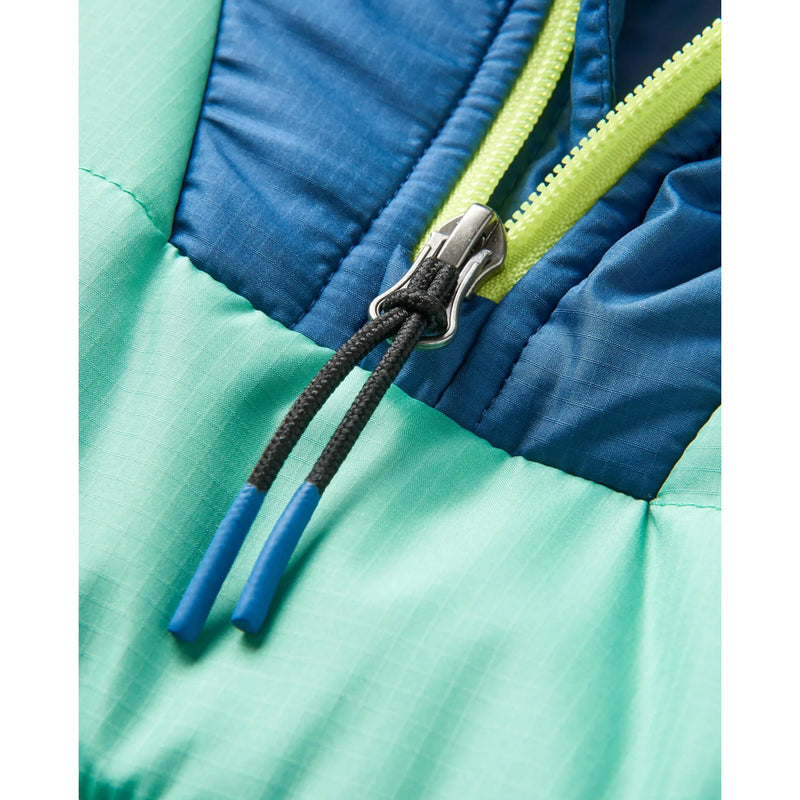 Ocean Recycled Insulated 1/2 Zip Jacket - Green Spruce