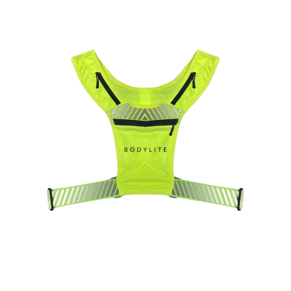 Bodylite Phone Holder Vest - Neon Yellow Great Outdoors Ireland