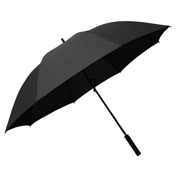 Precision Fibreglass Golf Umbrella Black - Ultimate Weather Protection