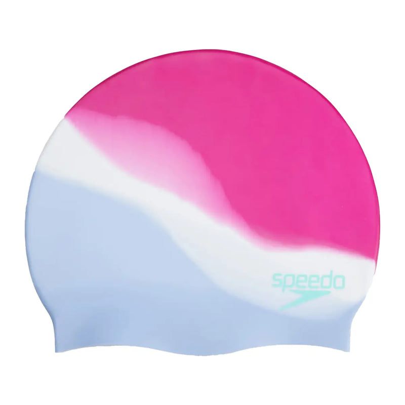 Speedo Multi Colour Silicone Cap - Blue/Purple Great Outdoors Ireland