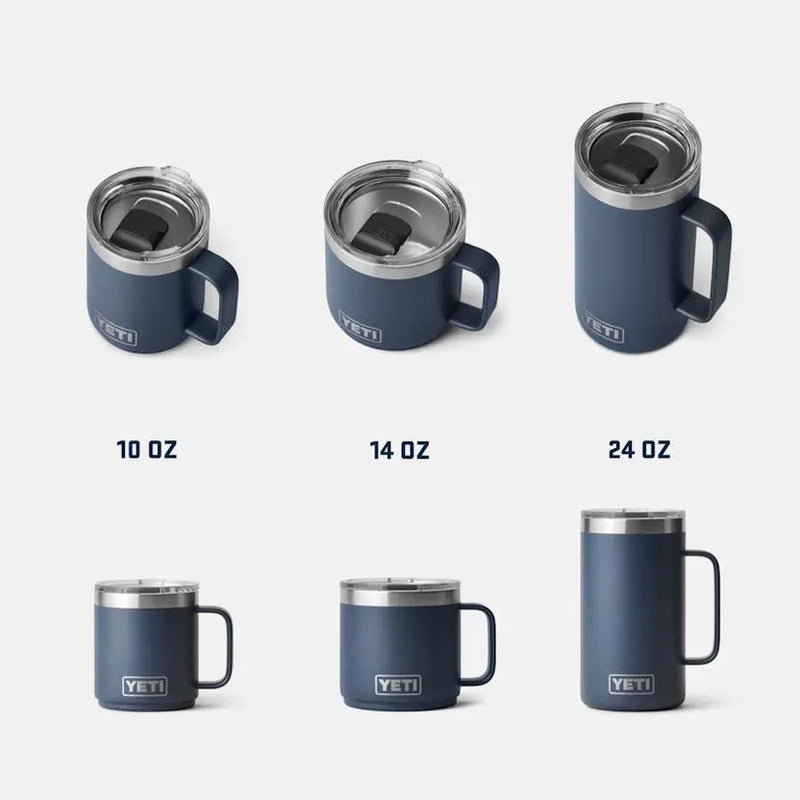 YETI Rambler® 10 oz (296 ml) Stackable Mug - Navy- Great Outdoors Ireland