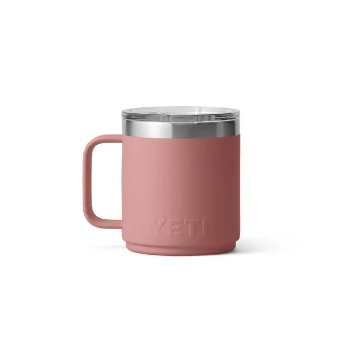 YETI Rambler® 10 oz (296 ml) Stackable Mug - Sandstone Pink- Great Outdoors Ireland