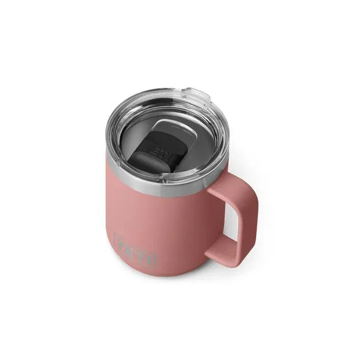 YETI Rambler® 10 oz (296 ml) Stackable Mug - Sandstone Pink- Great Outdoors Ireland