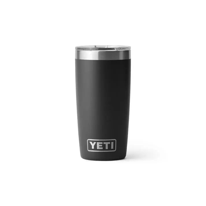 YETI Rambler® 10 oz (296 ml) Tumbler - Black- Great Outdoors Ireland