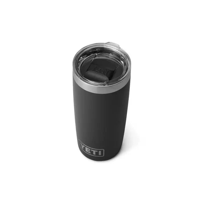 YETI Rambler® 10 oz (296 ml) Tumbler - Black- Great Outdoors Ireland